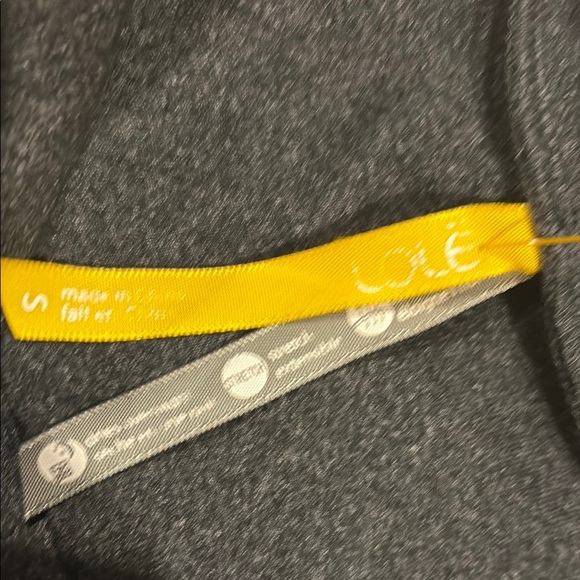 Gray Long Sleeve Dress with Cowl Neck - Picture 4 of 9